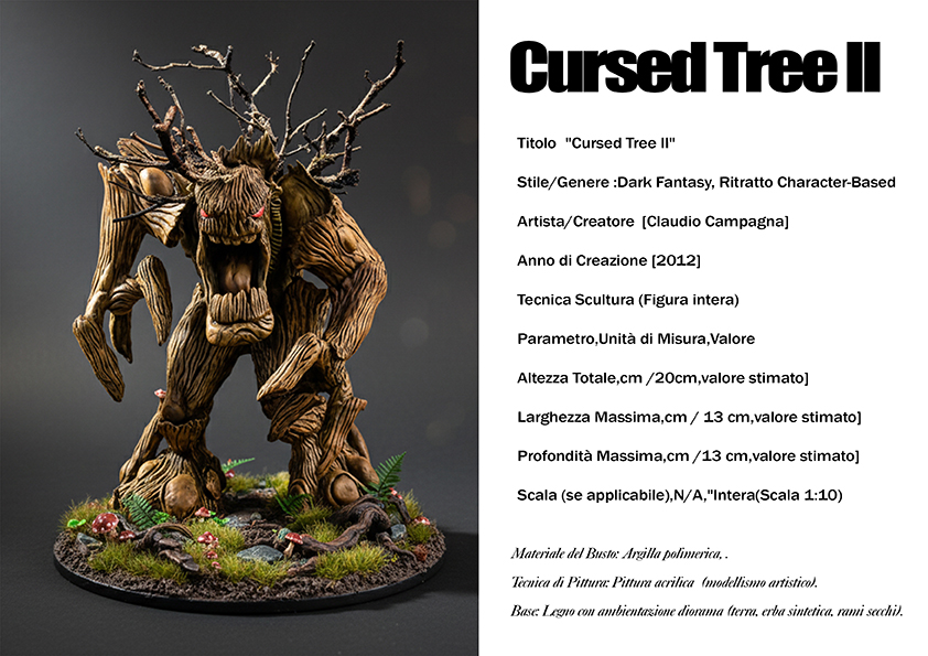 Scultura Cursed Tree II, drop precedente esaurito